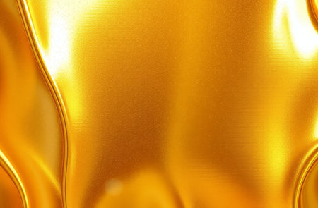 Golden Folia Shimmering Backgroundの素材