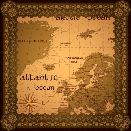 古地図の写真 イラスト素材一覧 84 671件 ストックフォトのamanaimages Plus