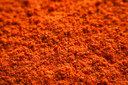 Background of spicy chili powder. Paprikaの写真素材
