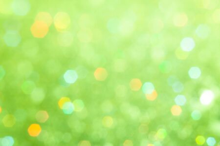 Abstract nature green bokeh background .の写真素材