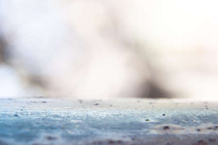 Rusted sheet of metal and grunge texture.