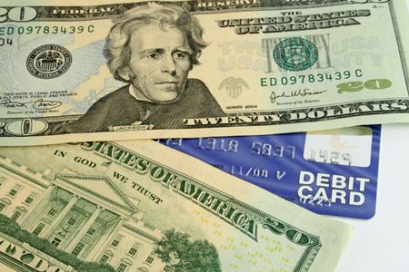 Cash advance using a debit card to withdraw American Dollars