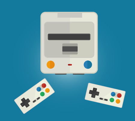 Console for computer games.のイラスト素材