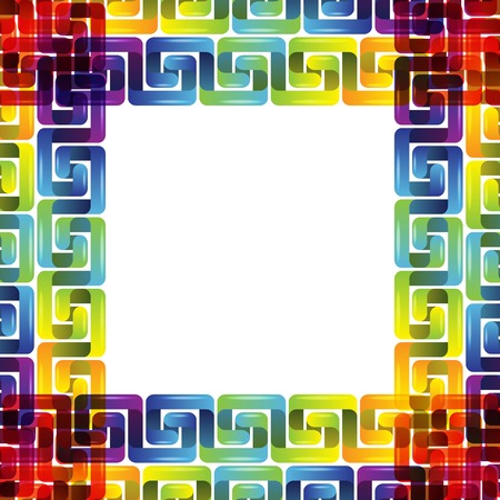 Colorful seamless pattern of spectrum colors, vector illustration, eps10.のイラスト素材