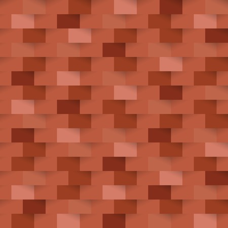 Seamless brick wallのイラスト素材