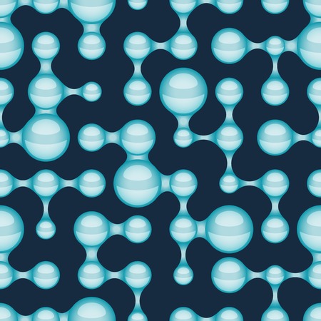 Rounded maze seamless patternのイラスト素材