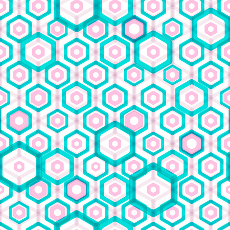 Abstract hexagonal seamless pattern, vector illustration for Your design, eps10