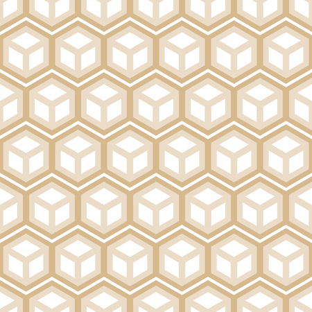 Abstract hexagonal seamless pattern, vector illustration for Your design, eps10のイラスト素材