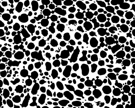 Seamless dalmatian patternのイラスト素材
