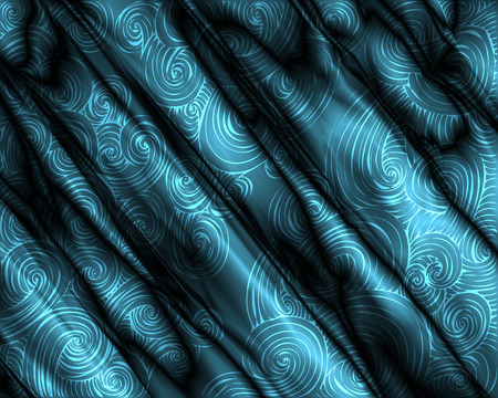 Dark blue silky swirly luxury background, vector illustration for Your design, eps10のイラスト素材
