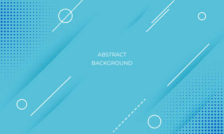 Blue sky abstrack background with simple shape gradientのイラスト素材