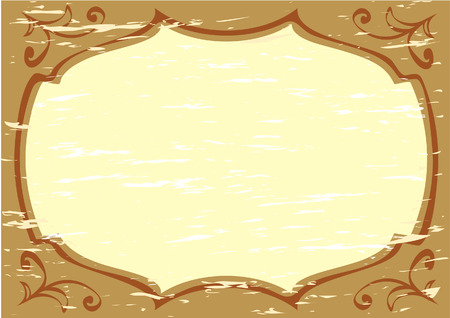 old stile frame rectangle patternのイラスト素材