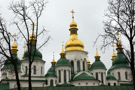 church is centre of ancient christian  orthodox cultureの写真素材