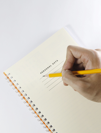 office tool on white backgroundの写真素材