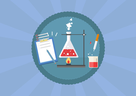 Flat icon_Educationのイラスト素材