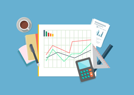 Flat icon_Educationのイラスト素材