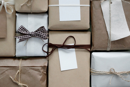 Gift boxesの写真素材