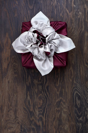 Gift wrapping for Korean traditional holidaysの写真素材