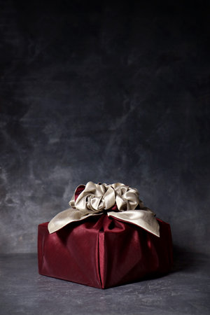 Gift wrapping for Korean traditional holidaysの写真素材