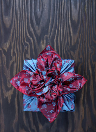 Gift wrapping for Korean traditional holidaysの写真素材