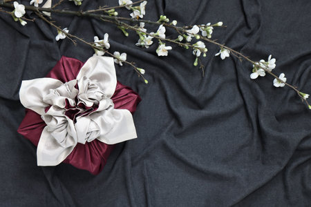 Gift wrapping for Korean traditional holidaysの写真素材