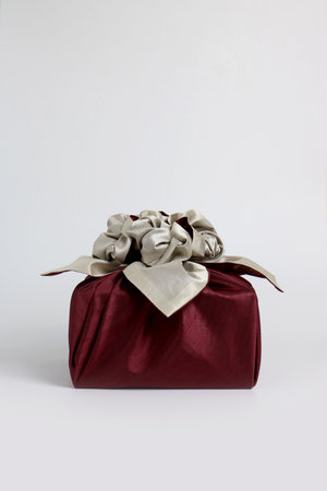 Gift wrapping for Korean traditional holidaysの写真素材
