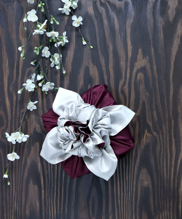 Gift wrapping for Korean traditional holidaysの写真素材