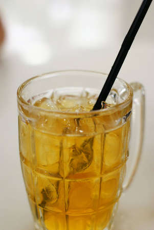 Iced chrysanthemum teaの写真素材
