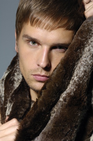 Portrait of a young professional modelの写真素材