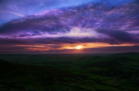 Sunset Skyの写真素材