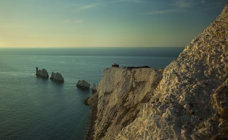 Isle Of Wight Needlesの写真素材