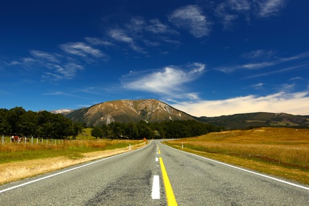 New Zealand Landscape Highway