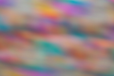 Abstract motion and out of focus blur of vibrant rainbow pastel colours.の写真素材
