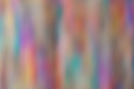 Abstract motion and out of focus blur of vibrant rainbow pastel colours.の写真素材