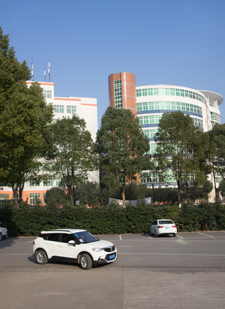 Landscape view of office buildingsのeditorial素材