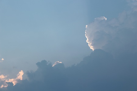 blue sky white cloud