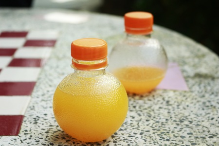 orange juiceの写真素材
