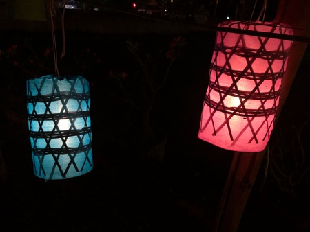 The beauty Lana  lamp,the traditional north of thailandの素材