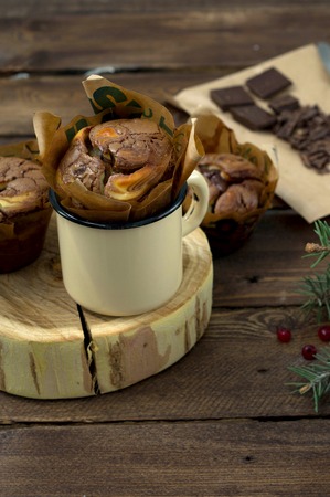 Christmas cakeの写真素材