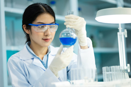 women working in the laboratory