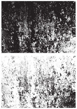 Grunge black and white texture. Distress texture. Scratch texture. Wall background. Rubber stamp texture. Rough texture. Rust texture. Damaged wall textureのイラスト素材