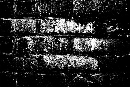 Abstract grunge retro texture of the brick wall. Vector illustrationのイラスト素材