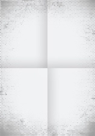 Grunge halftone vintage background. Vector stylized dot texture.のイラスト素材