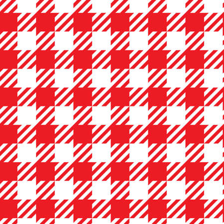 Checkered retro background for menu design. Seamless background. Colored vector illustration.