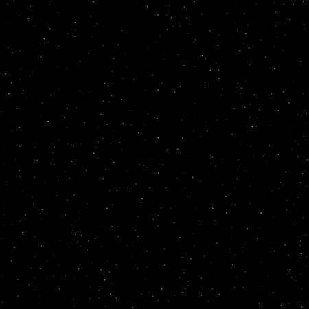 Seamless background with starry sky. Vector monochrome illustration.のイラスト素材
