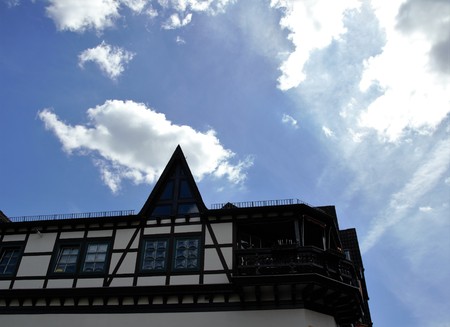 Half-timbered houses, germanyのeditorial素材