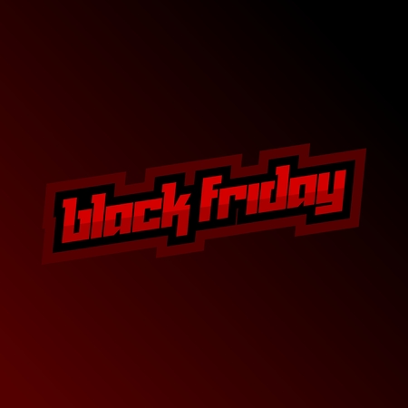 black friday red template  modern vectorのイラスト素材