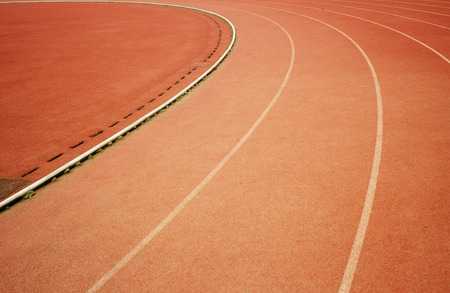 the runway on the sports field