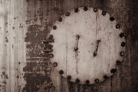 Old factory with antique colorの写真素材