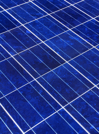 close up of photovoltaic power generationの写真素材